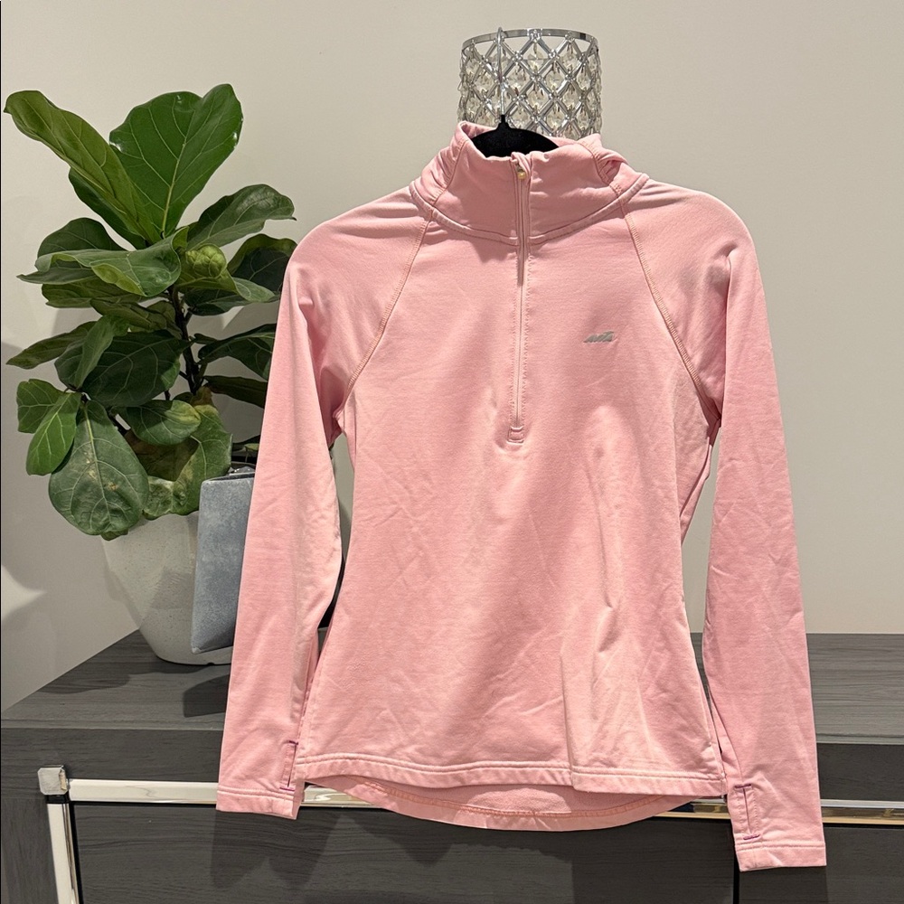 Avia Women's Pink Half-Zip Sweatshirt